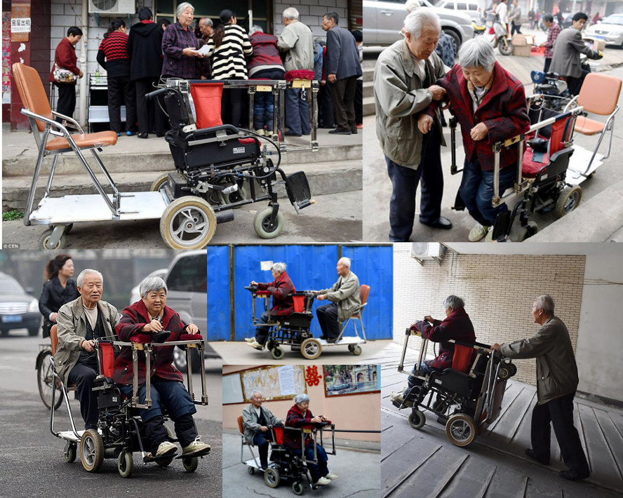 Fauteuil roulant Tandem - Xu Suobao - Zhoushu Di