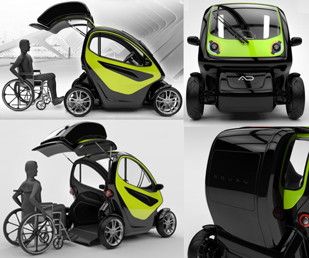 Vehicule adapte electrique Equal - Absolute Design