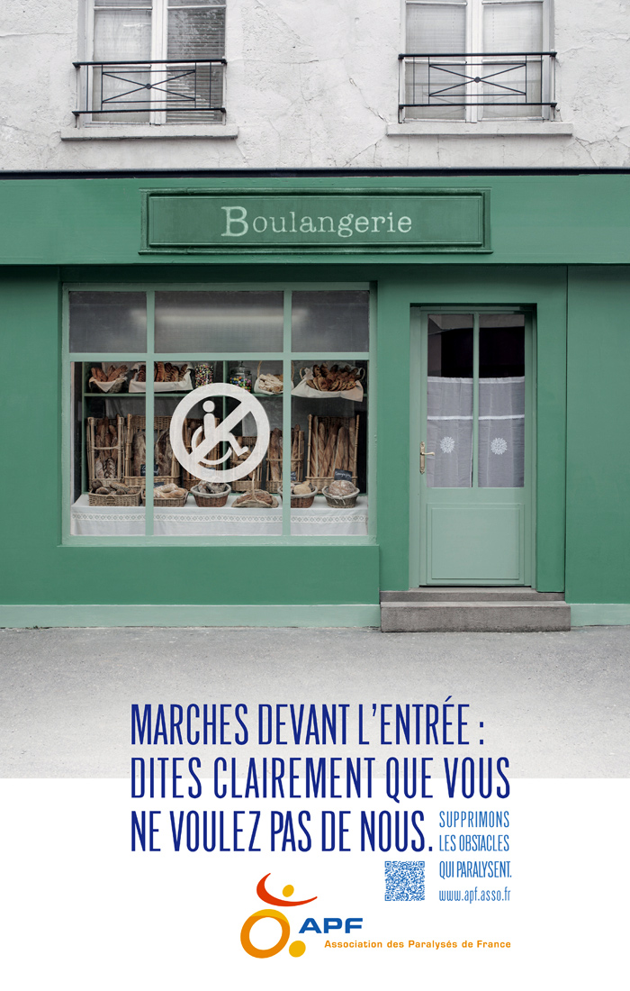Campagne APF France - Marches devant l'entre, dtes clairement que vous ne voulez pas de nous !