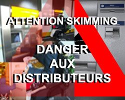 Danger Distributeurs  billets - Bancomat - Postomat