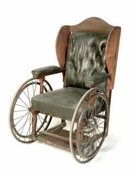 Fauteuil roulant d'August Frédérique d'Este, 1844