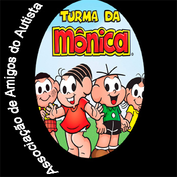 Turma da Mônica - AMA Associação de Amigos do Autista - Brésil